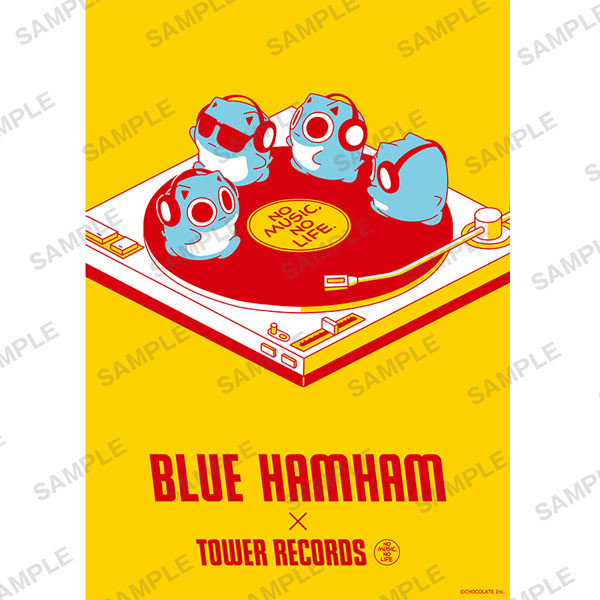 タワレコ限定ブルーハムハム『BLUE HAMHAM × TOWER RECORDS