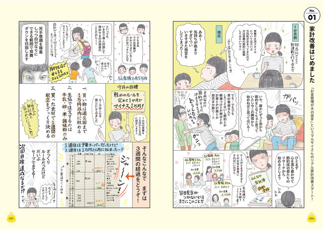 できるだけお金をかけない家計改善 夫婦 男子3人マルサイ家 体当たり家計改善 が電子書籍限定で発売 ニュース Rooftop