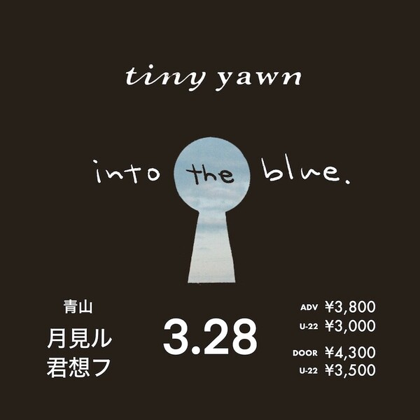 tiny yawn ワンマンフライヤー.jpg