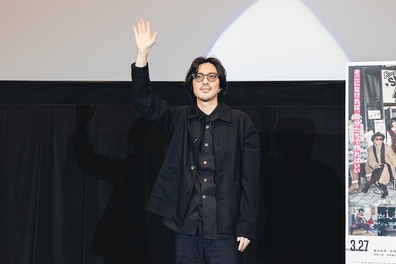 『ストリート・キングダム　自分の音を鳴らせ。』の大阪先行上映で若葉竜也が登壇。「何かを始めたい、チャレンジしたい、今の状況を変えたい、息苦しいなという人たちにとっての初期衝動になる映画」
